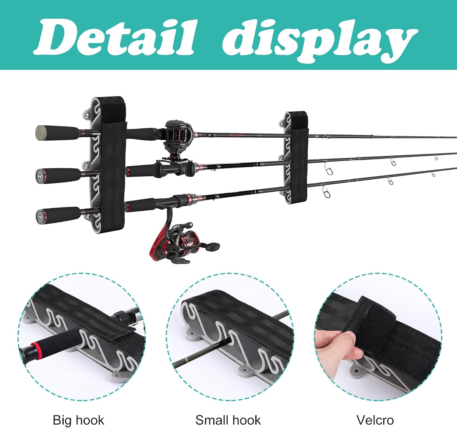 RunNico 2 pack Boating Vertica - Fishing Rod Boat review and price