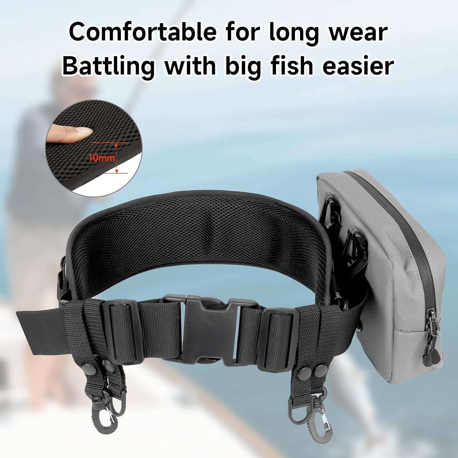 SANLIKE Fishing Belt Rod Holde - Fishing Rod Fly review and price