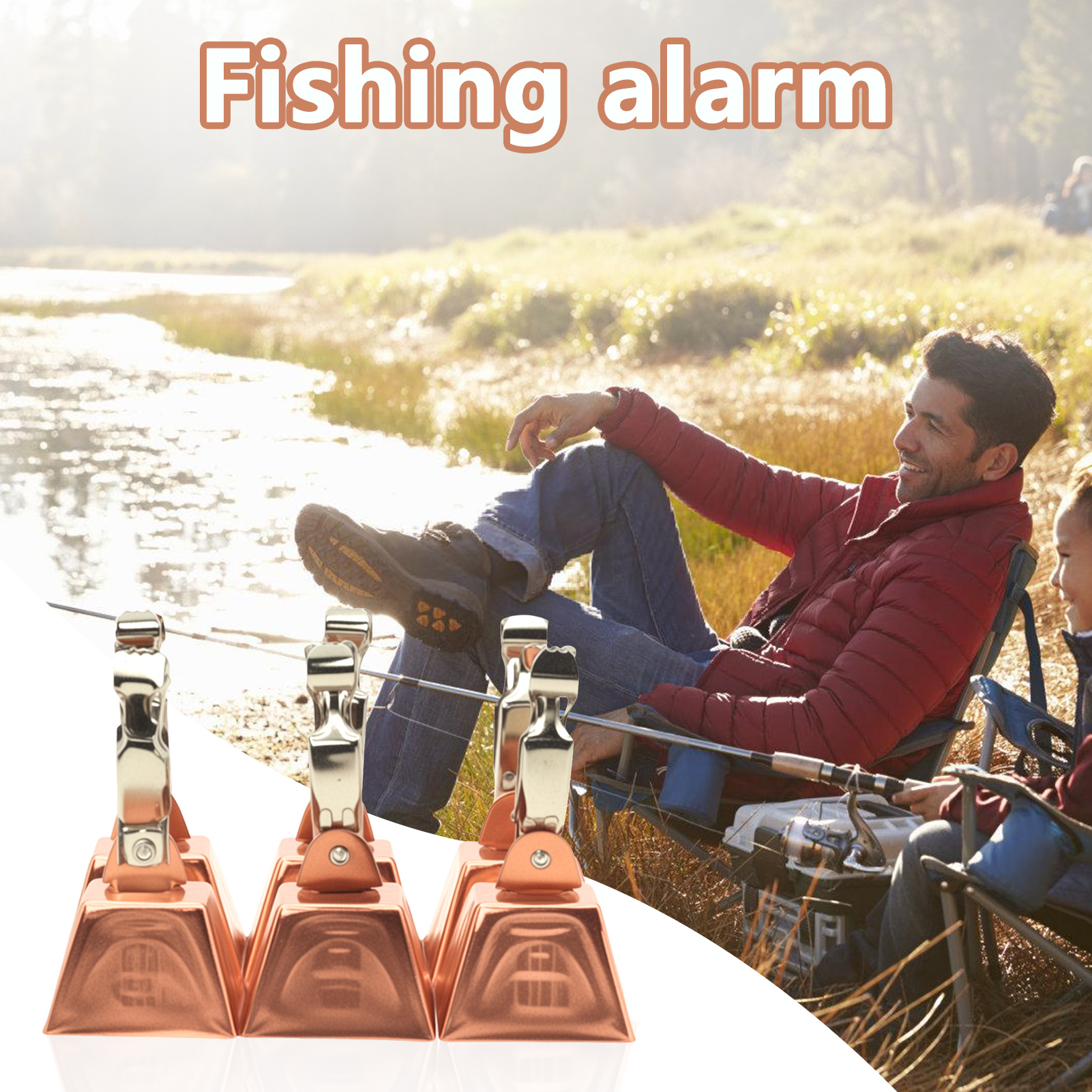 Fishing Bell Alarm Stainless S - Fishing Rod Casting review and price