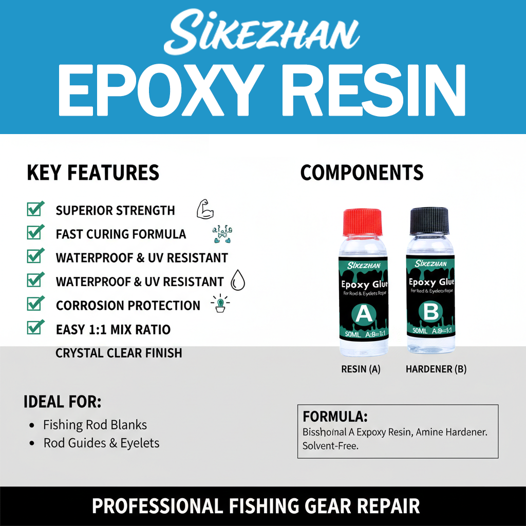 AB Epoxy 1:1 for Fishing Rod R - Fishing Rod Guide Replacement review and price