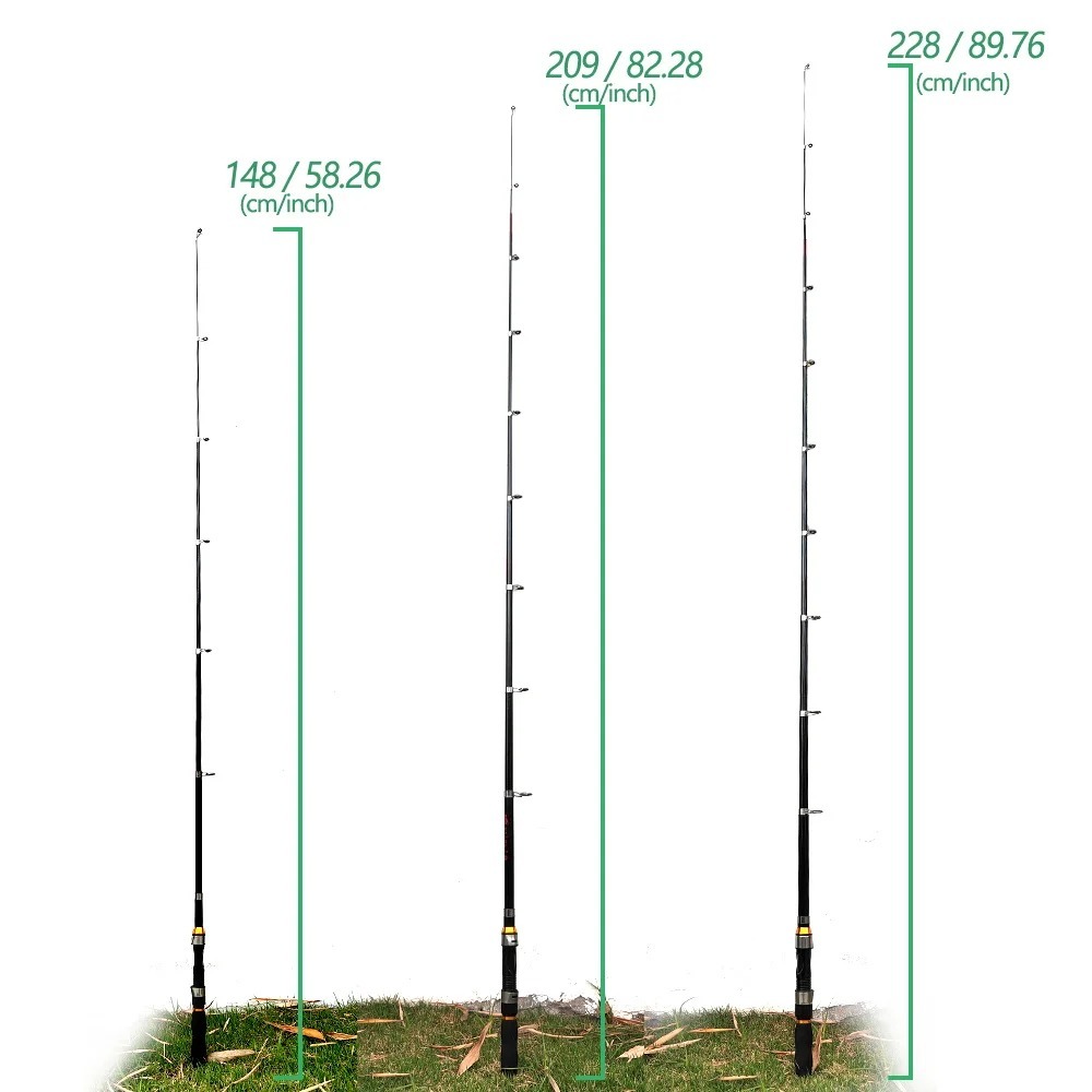 NEW Telescopic Fishing Rod Spi - Fishing Rod Travel review and price