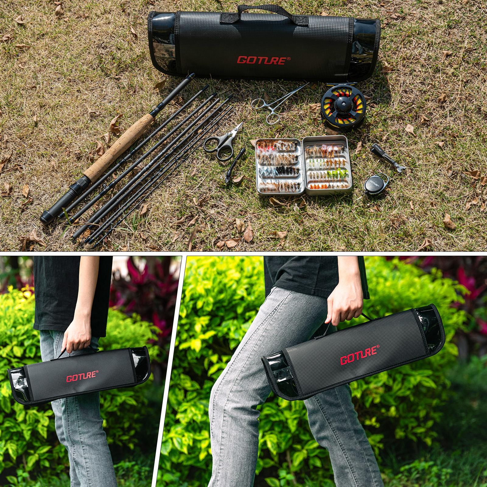 Goture Fly Fishing Rod and Ree - Fishing Rod Fly review and price