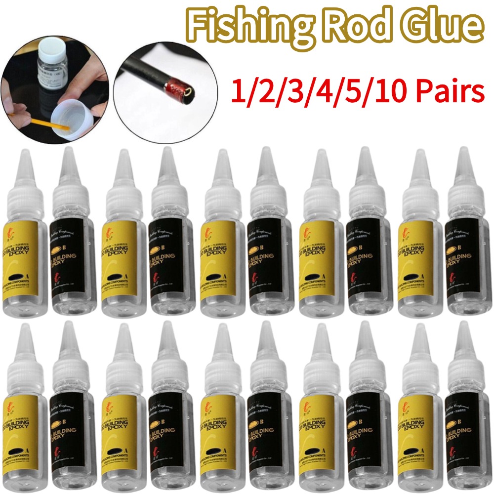 2Pcs Fishing Rod Glue Fishing  - Fishing Rod Repair Kit review and price