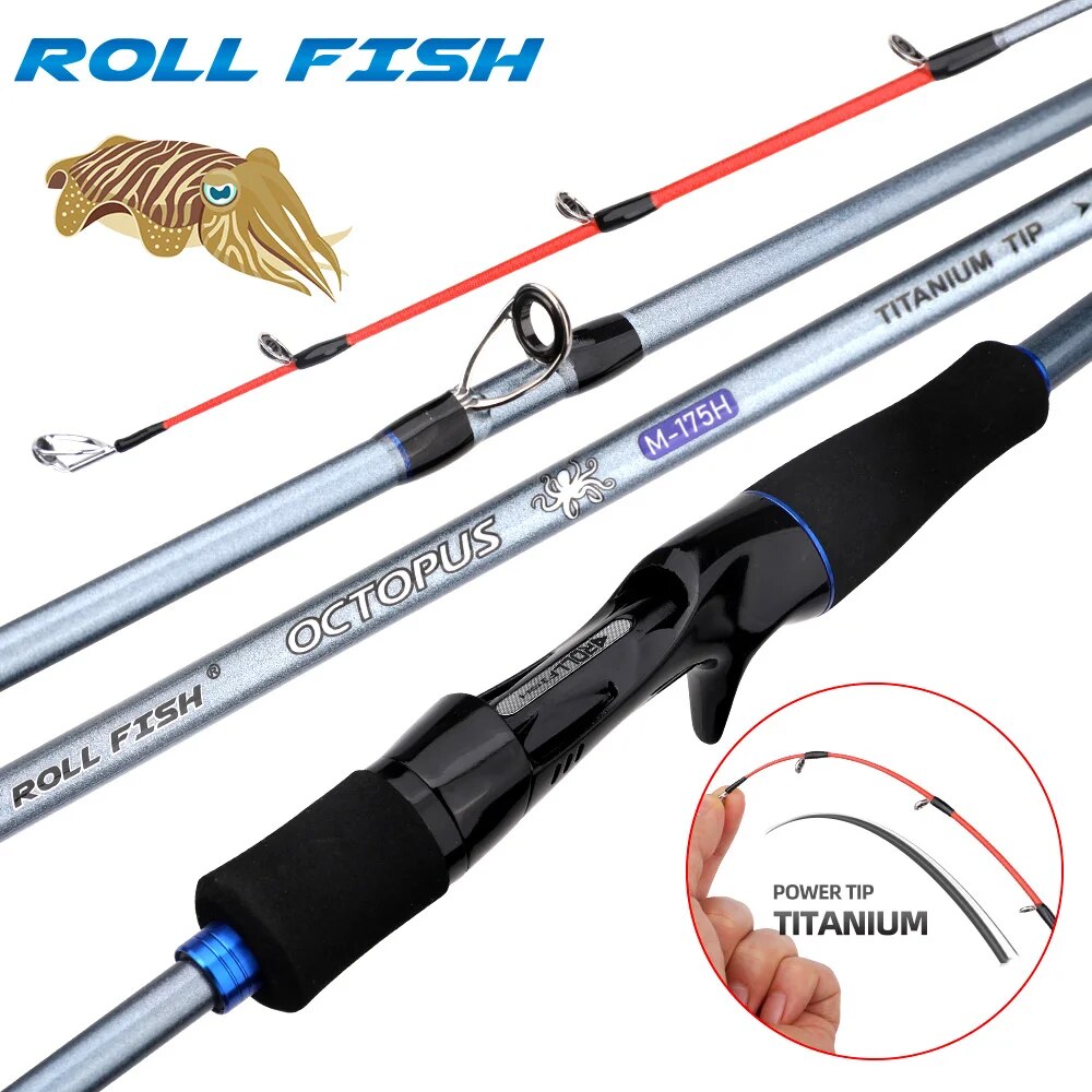 ROLLFISH Titanium Tip Octopus  - Fishing Rod Surf review and price