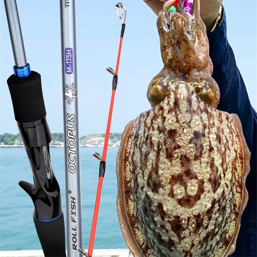 ROLLFISH Titanium Tip Octopus  - Fishing Rod Surf review and price