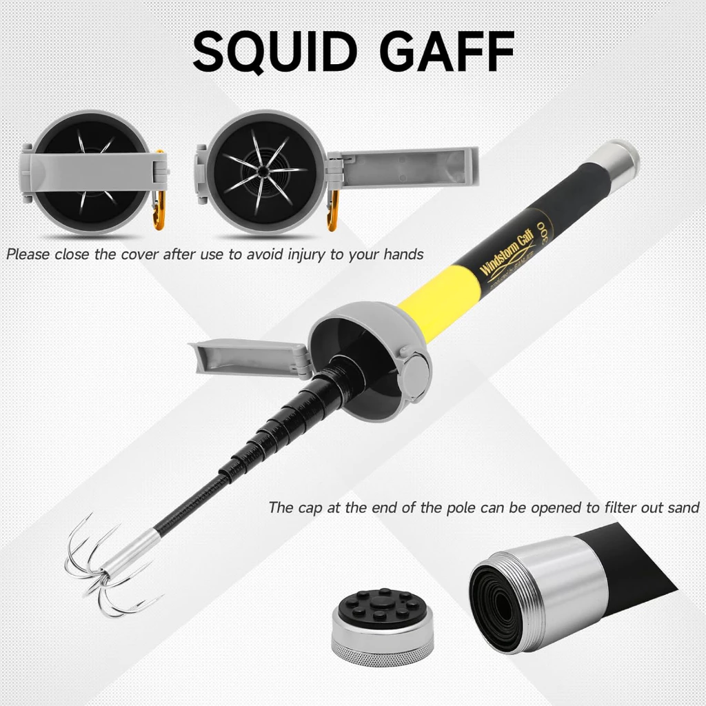 SANLIKE Fishing-Squid Gaff 3M/ - Fishing Rod Carbon Fiber review and price