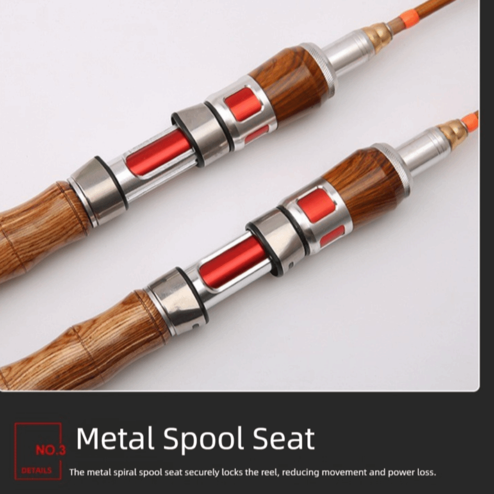 4 Sections Spinning Fishing Ro - Fishing Rod Ice review and price