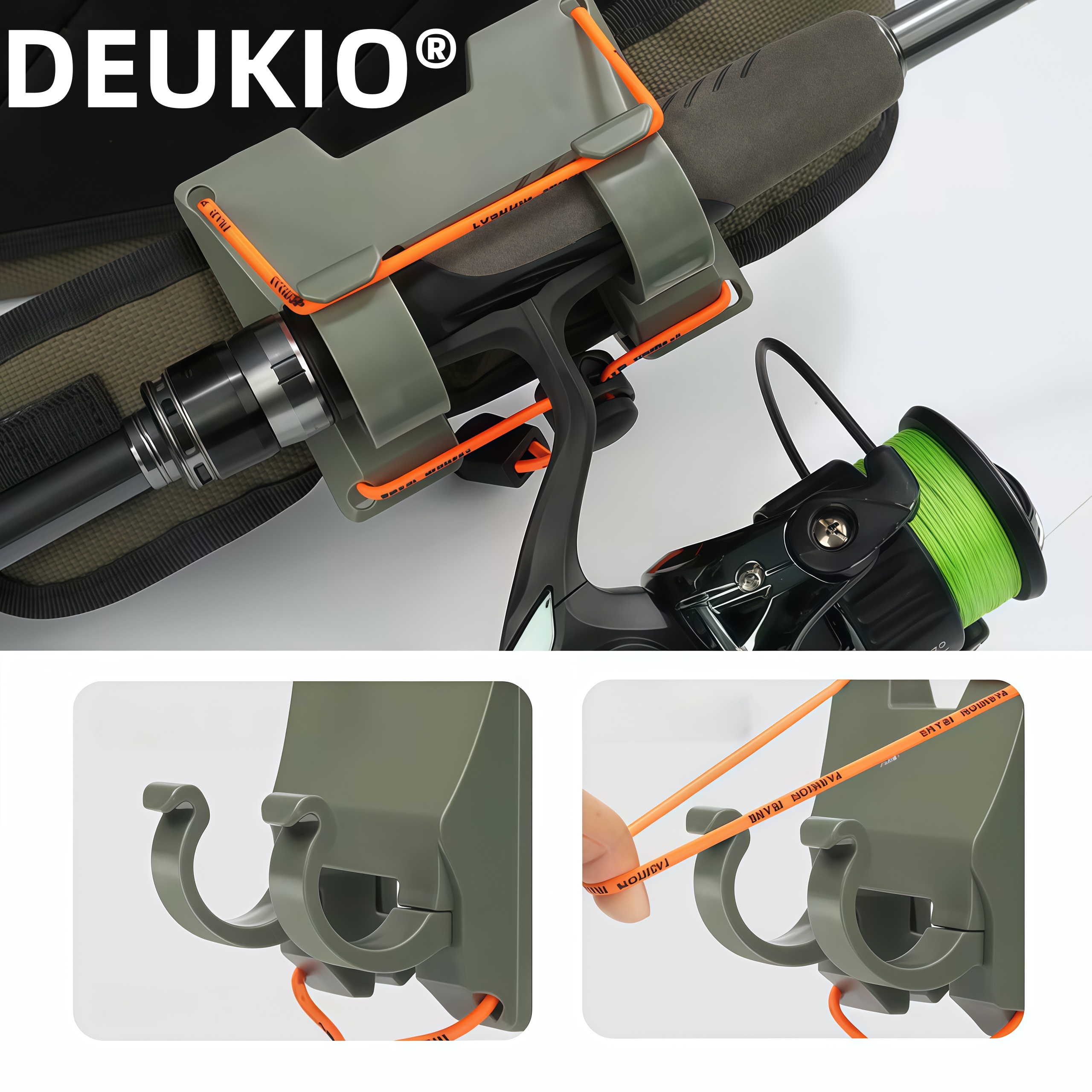 DEUKIO Outdoor Belt Clip Rod H - Fishing Rod Fly review and price