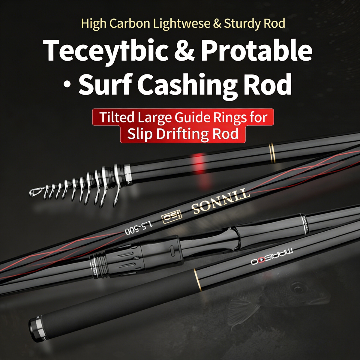 MARISOO TINNOS 30T Carbon Fibe - Fishing Rod Surf review and price