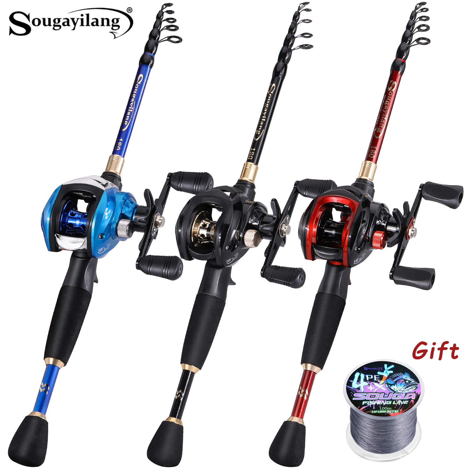 Sougayilang Fishing Set with C - Fishing Rod Carbon Fiber review and price
