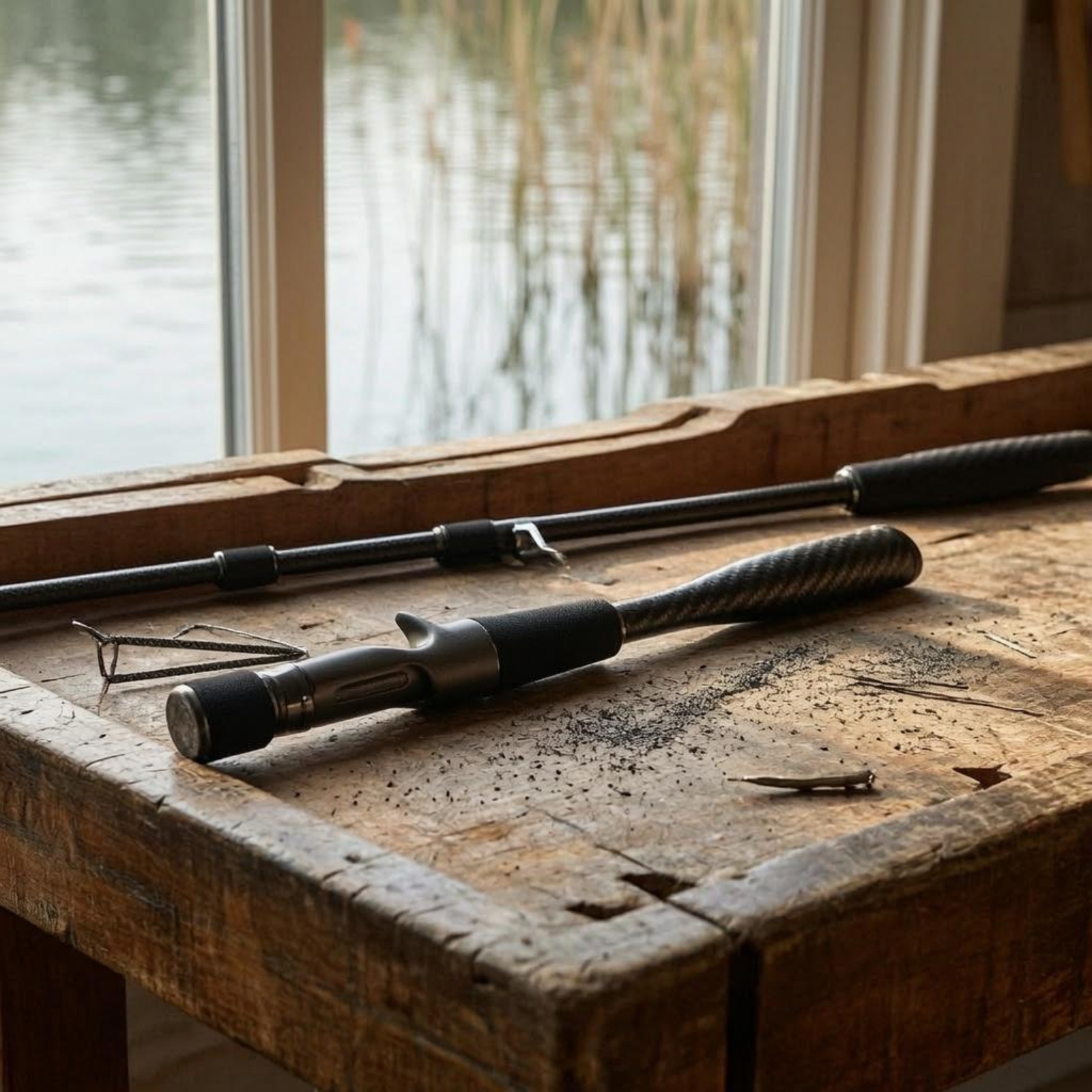 Integrated Rod Handle Long-Las - Fishing Rod Carbon Fiber review and price