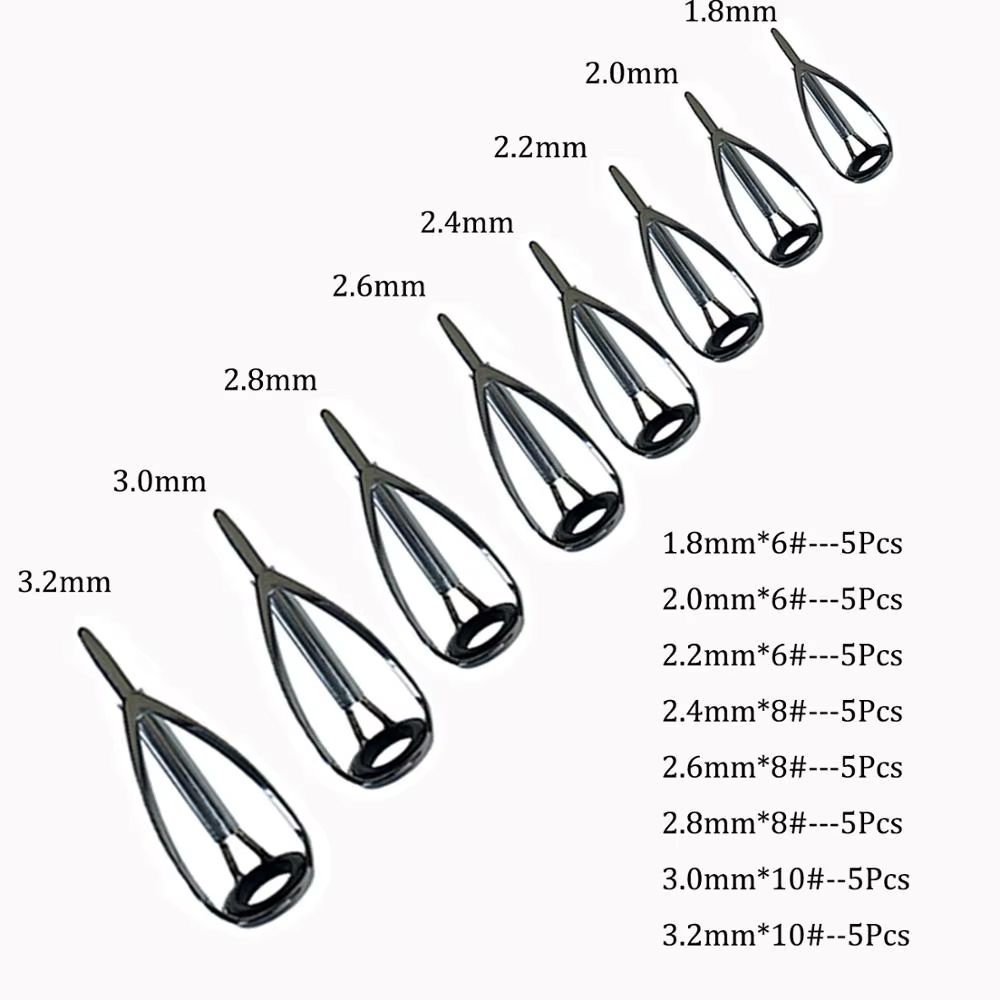 40pcs Fishing Rod Tip Repair K - Fishing Rod Guide Replacement review and price