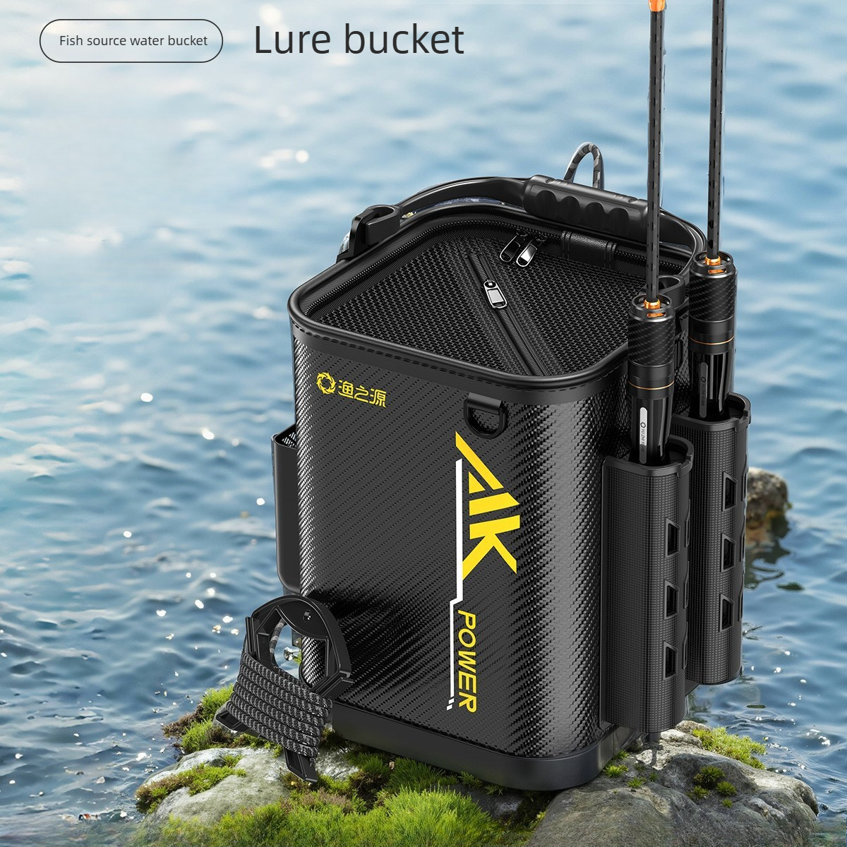 Multi-Functional Live Fish Buc - Fishing Rod Travel review and price