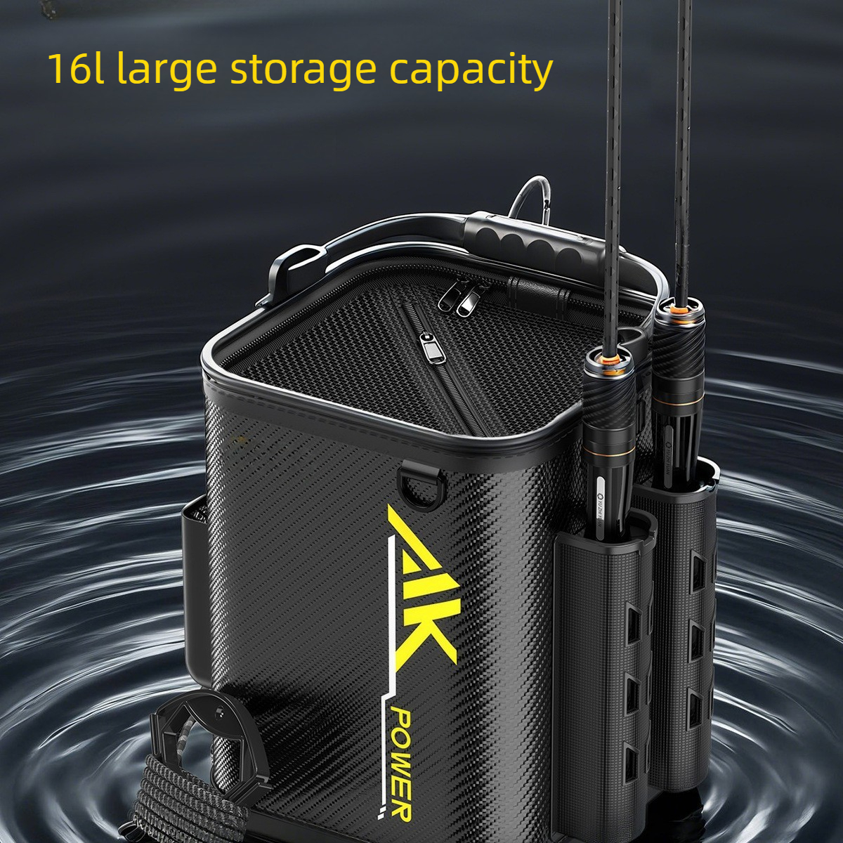 Multi-Functional Live Fish Buc - Fishing Rod Travel review and price