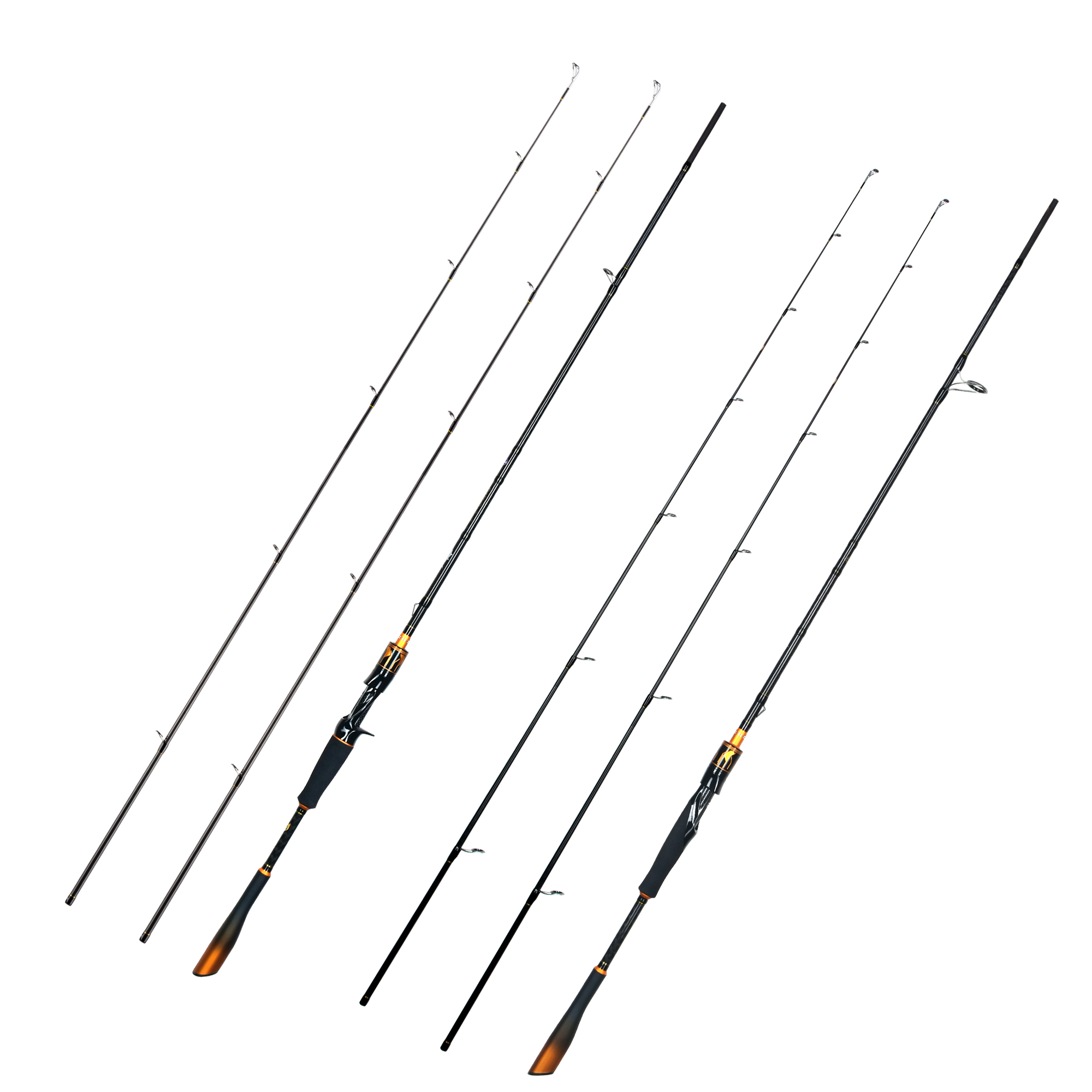 BIUTIFU 2-Tip Fuji Guide Spinn - Fishing Rod Surf review and price