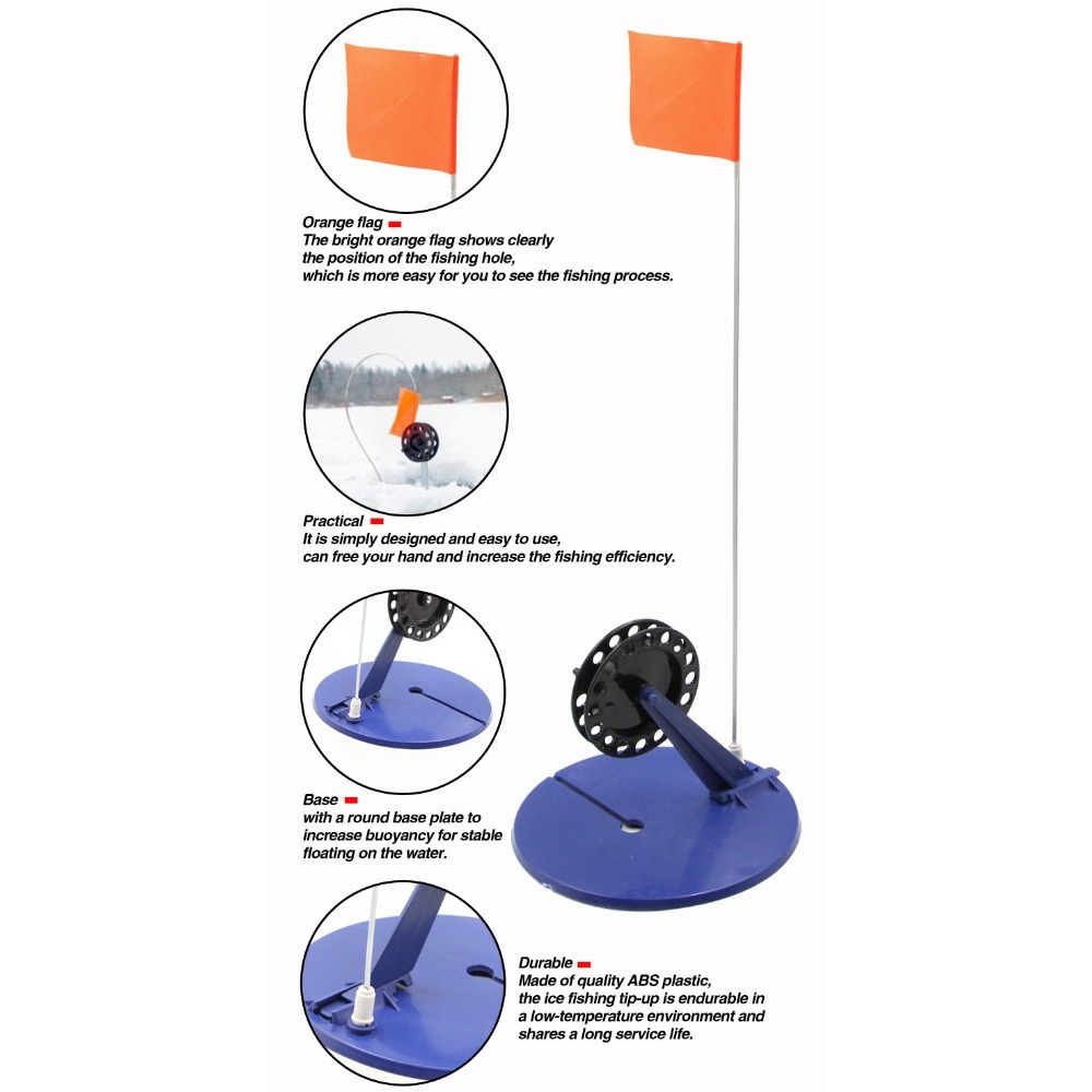 1PC Automatic Ice Fishing Plat - Fishing Rod Ice review and price